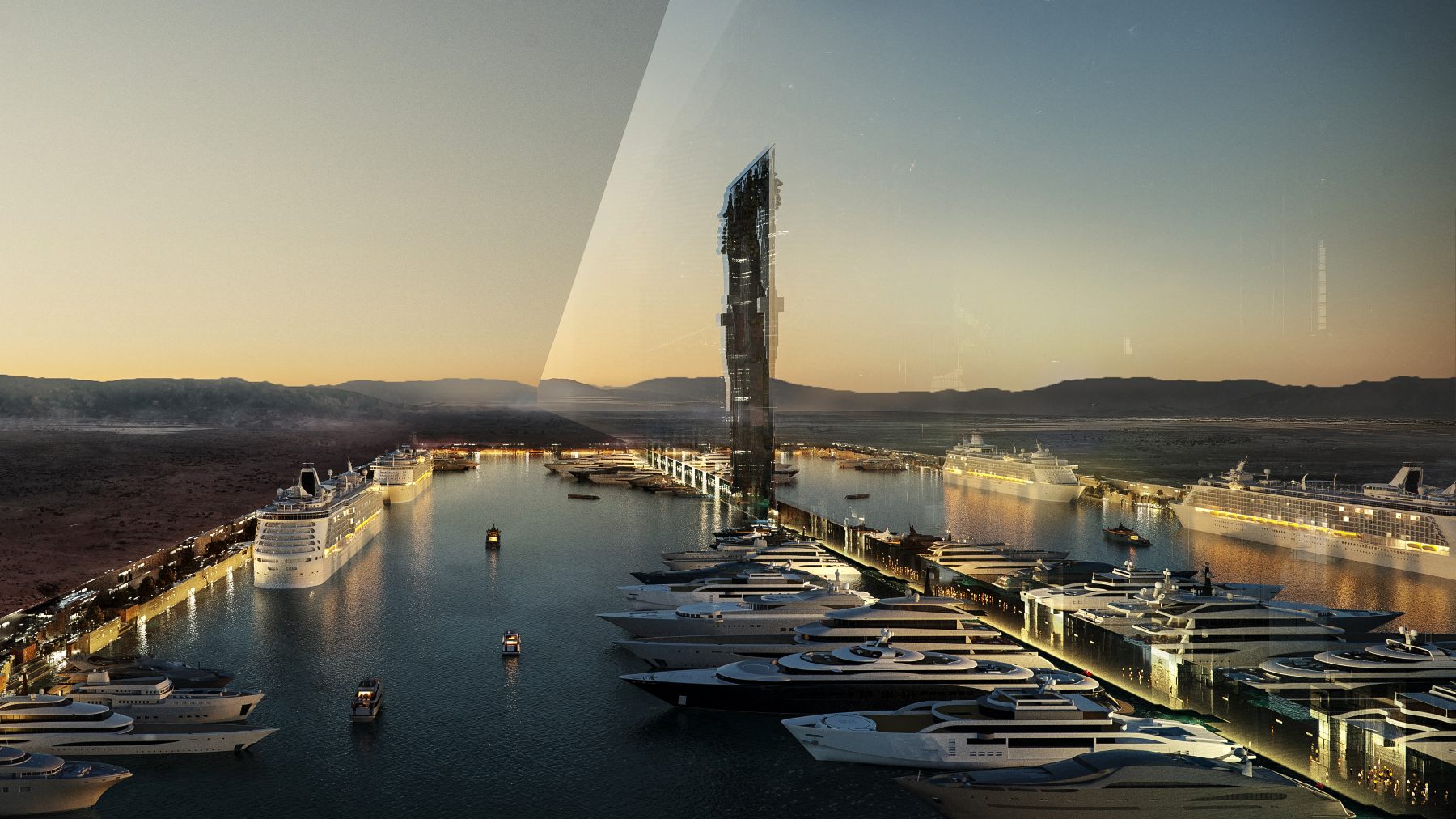 NEOM The Line conceptual design