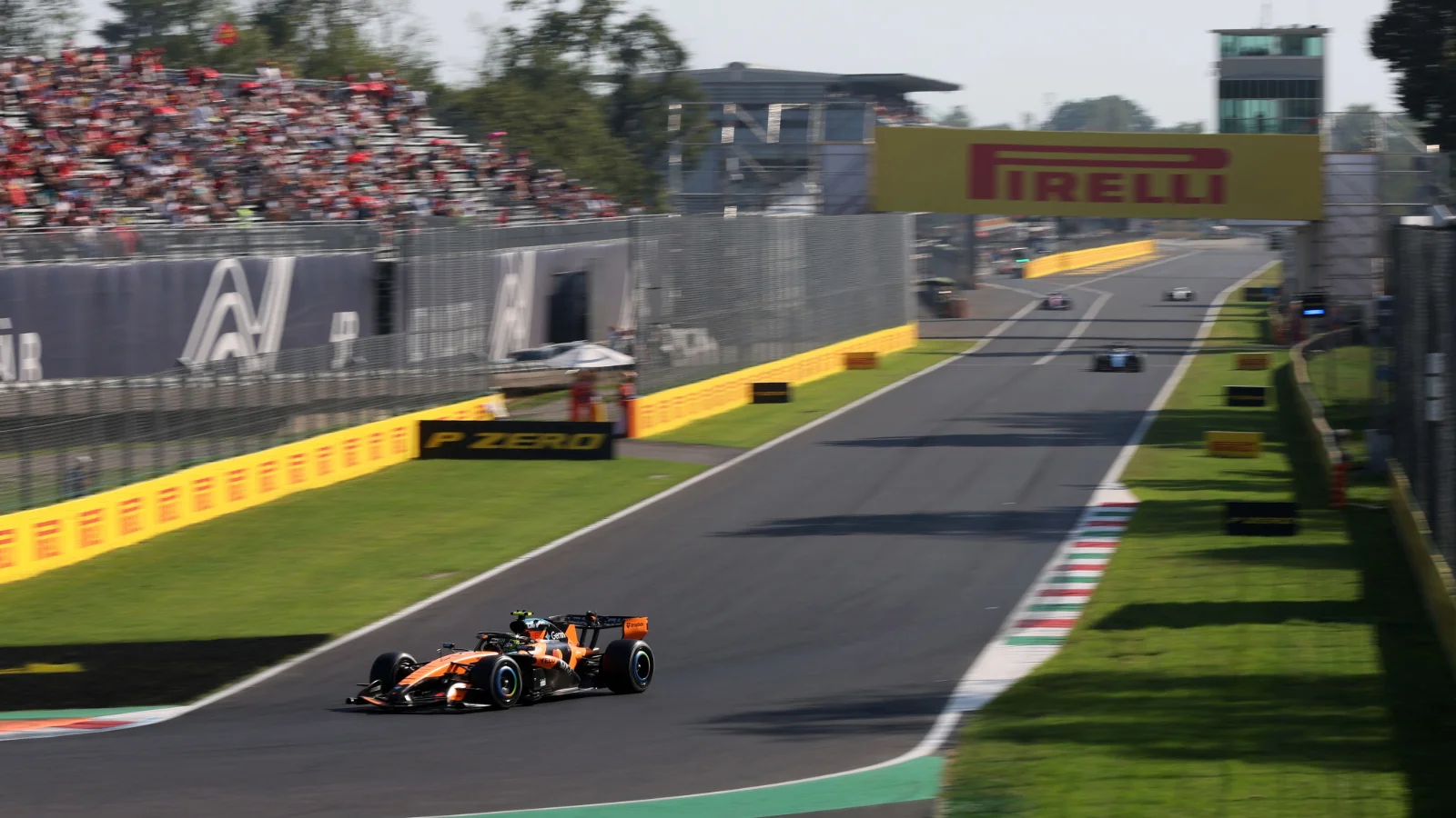 Pierre Gasly celebrates his pole position at Monza
