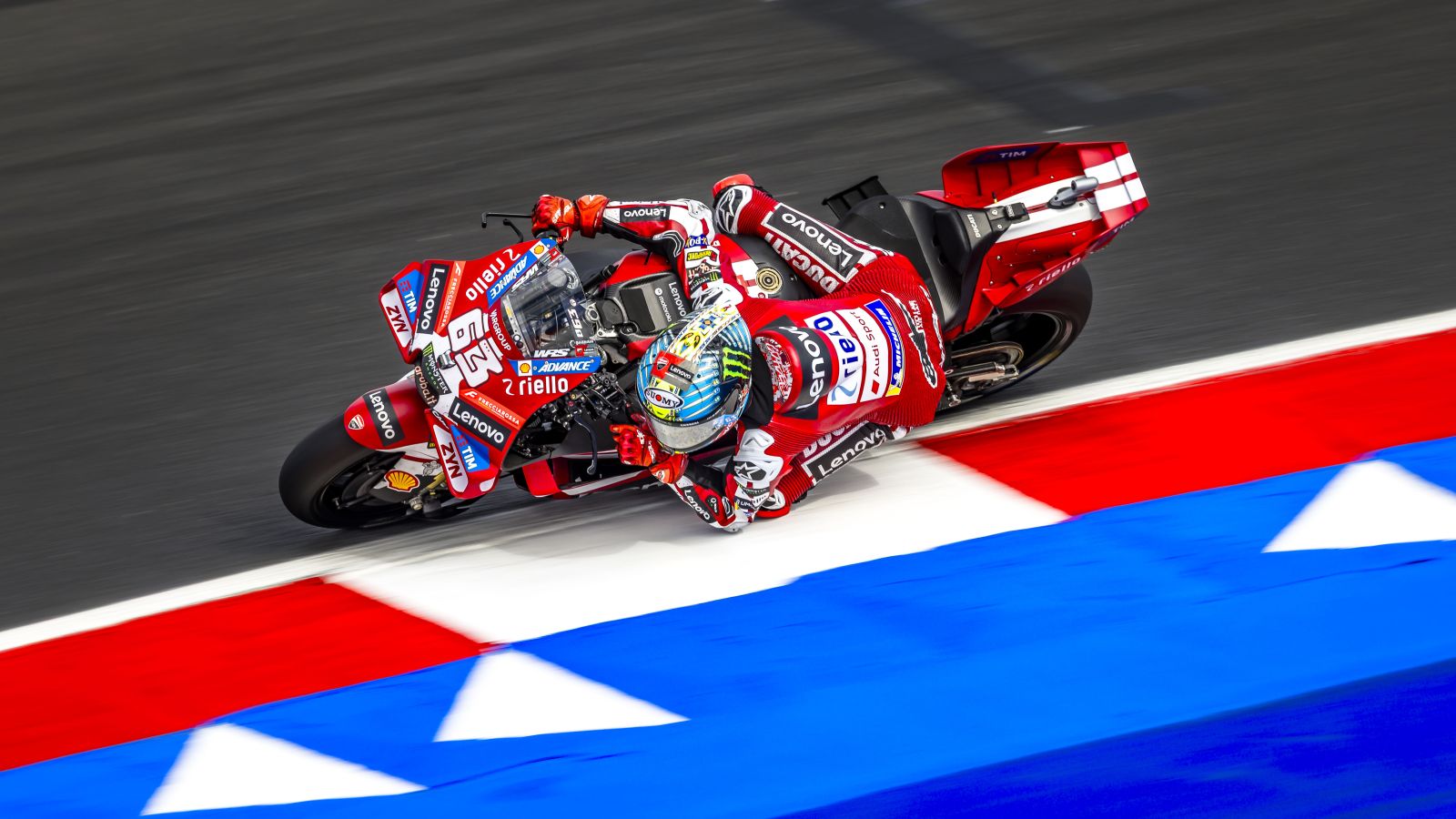 Marc Marquez celebrates victory at Misano