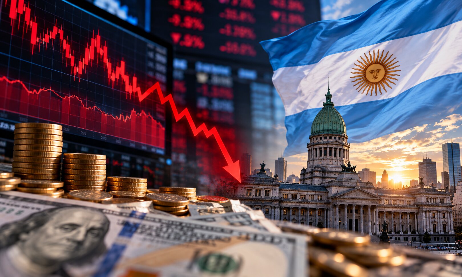 Mundiario coverage of Argentina's red week
