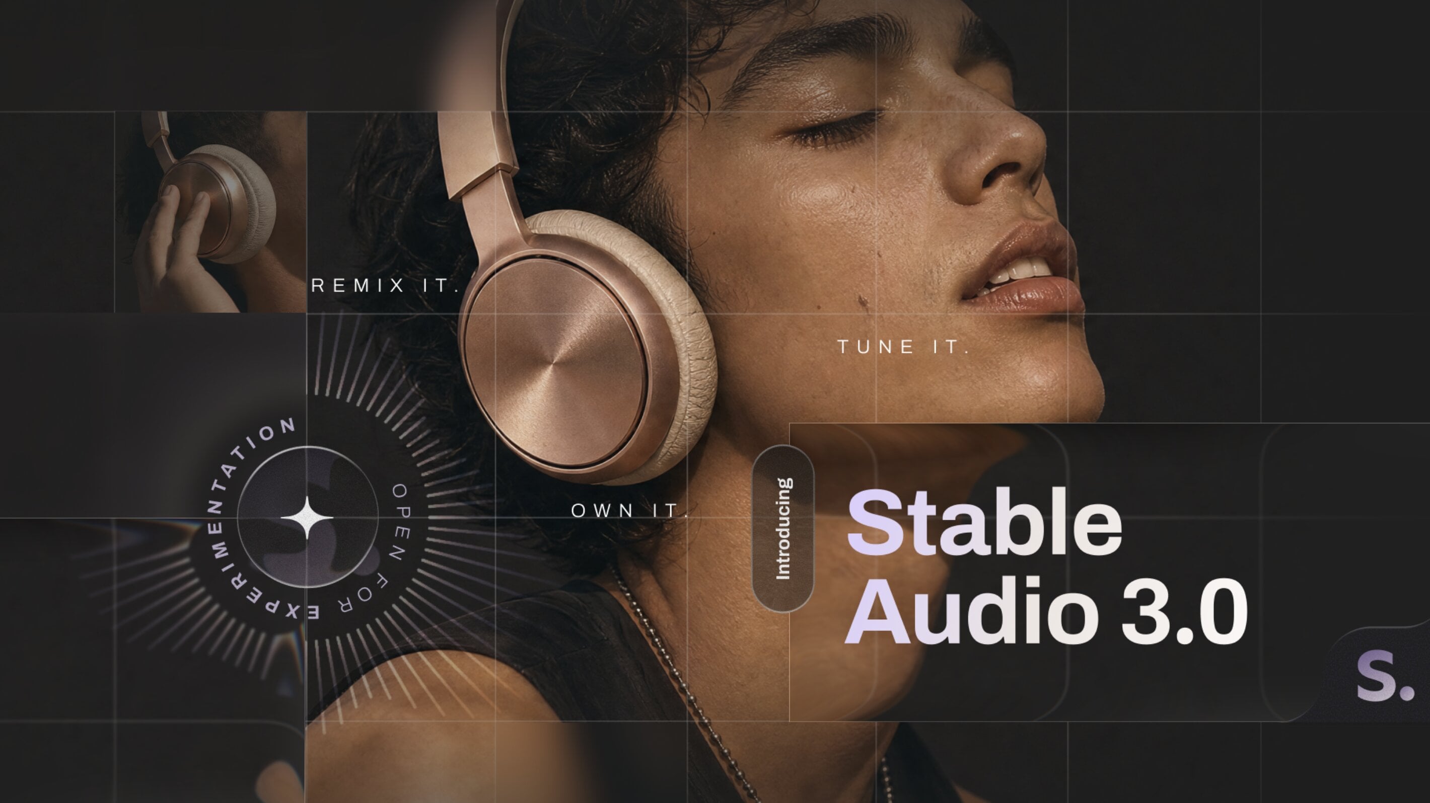 Stability AI audio model launch screenshot