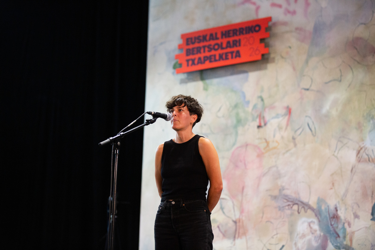 Hazparne session where Miren Artetxe won the first round of the championship