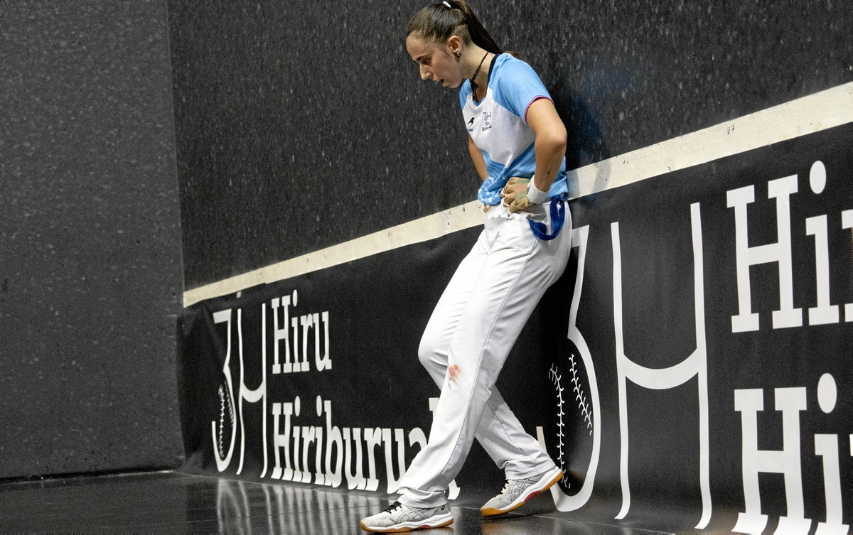 Leire Garai, who returned to competition this week after 2.5 years out with a knee injury