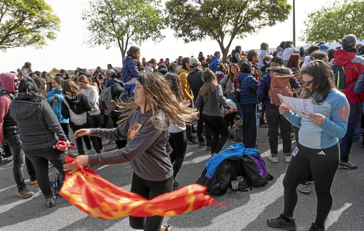 Nafarroa Oinez festival atmosphere
