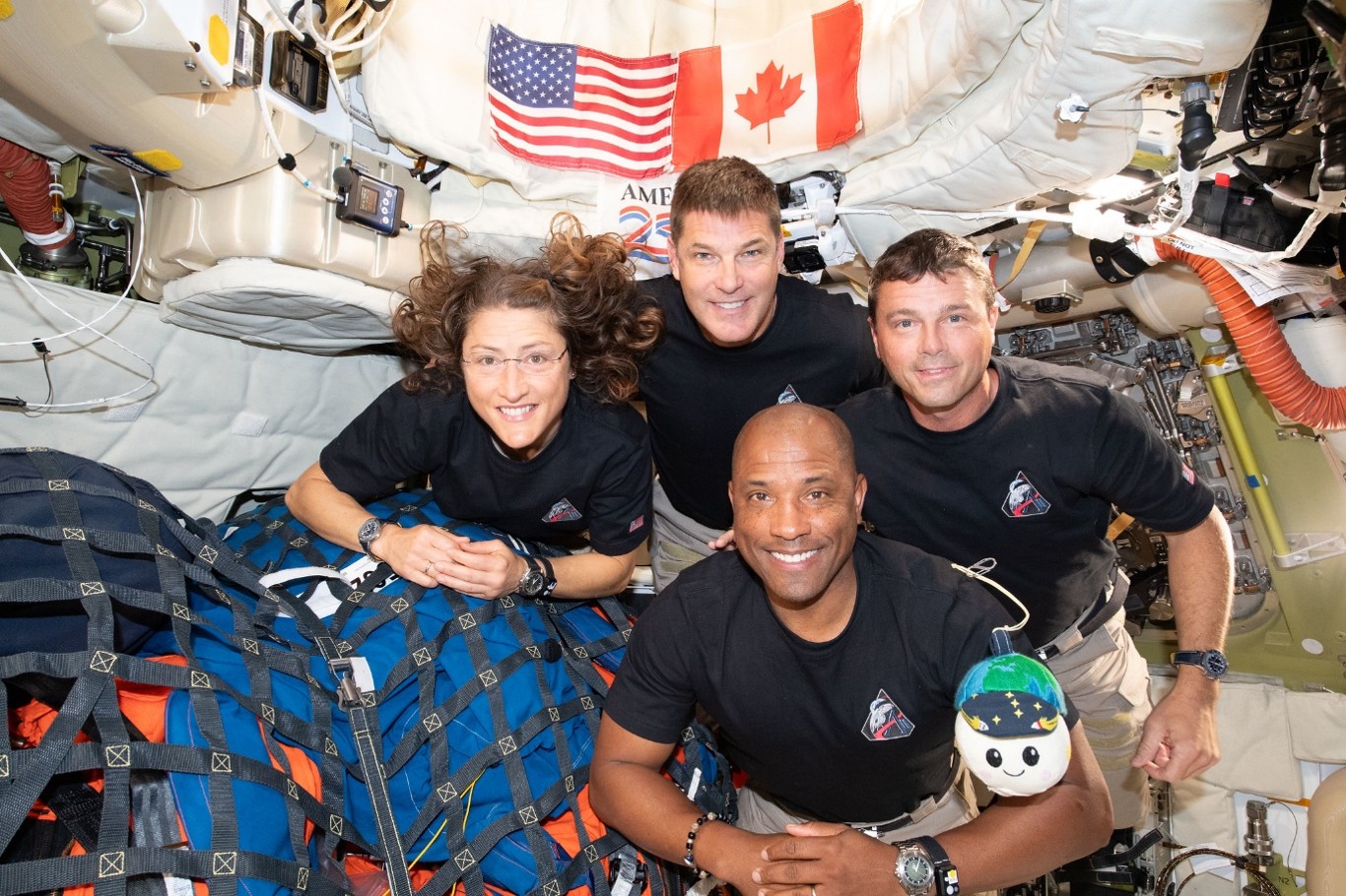 Artemis II crew portrait