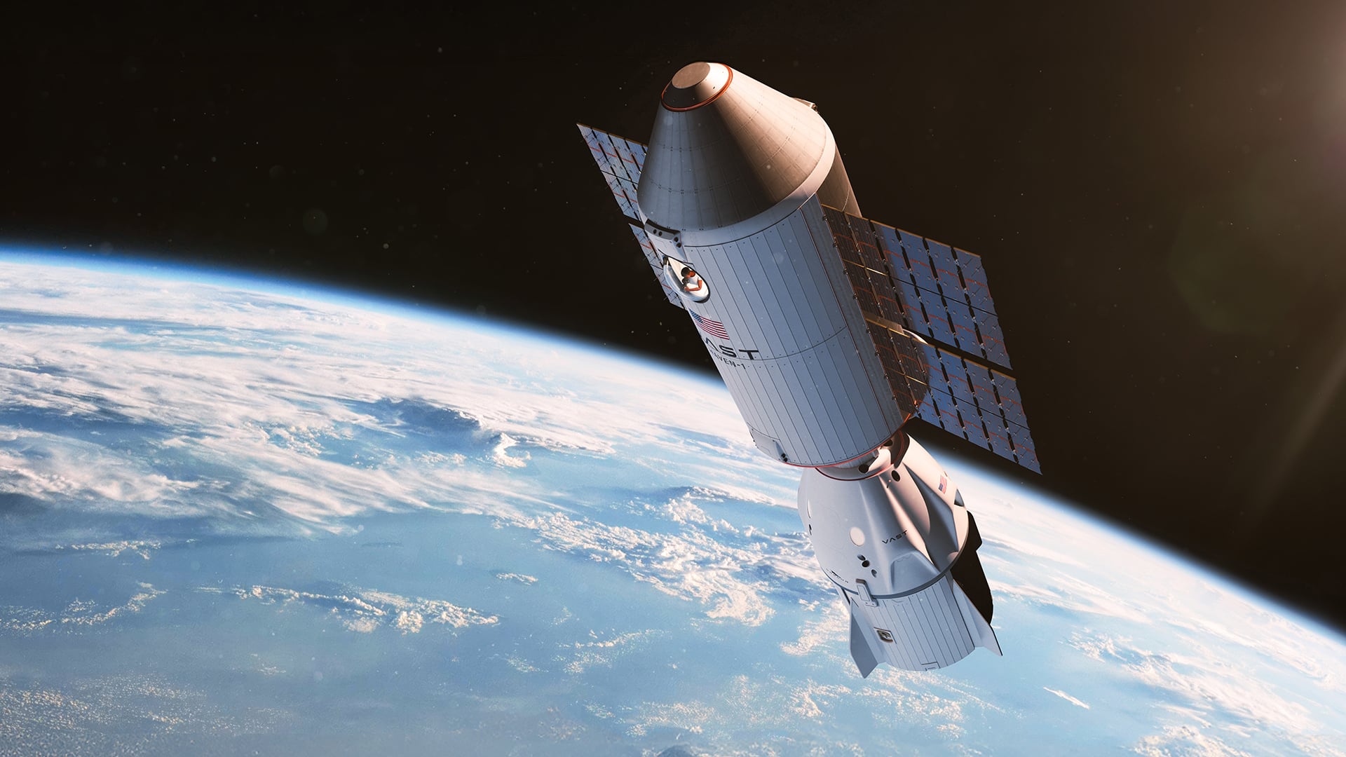 Vast's Haven-1 commercial space station under development.