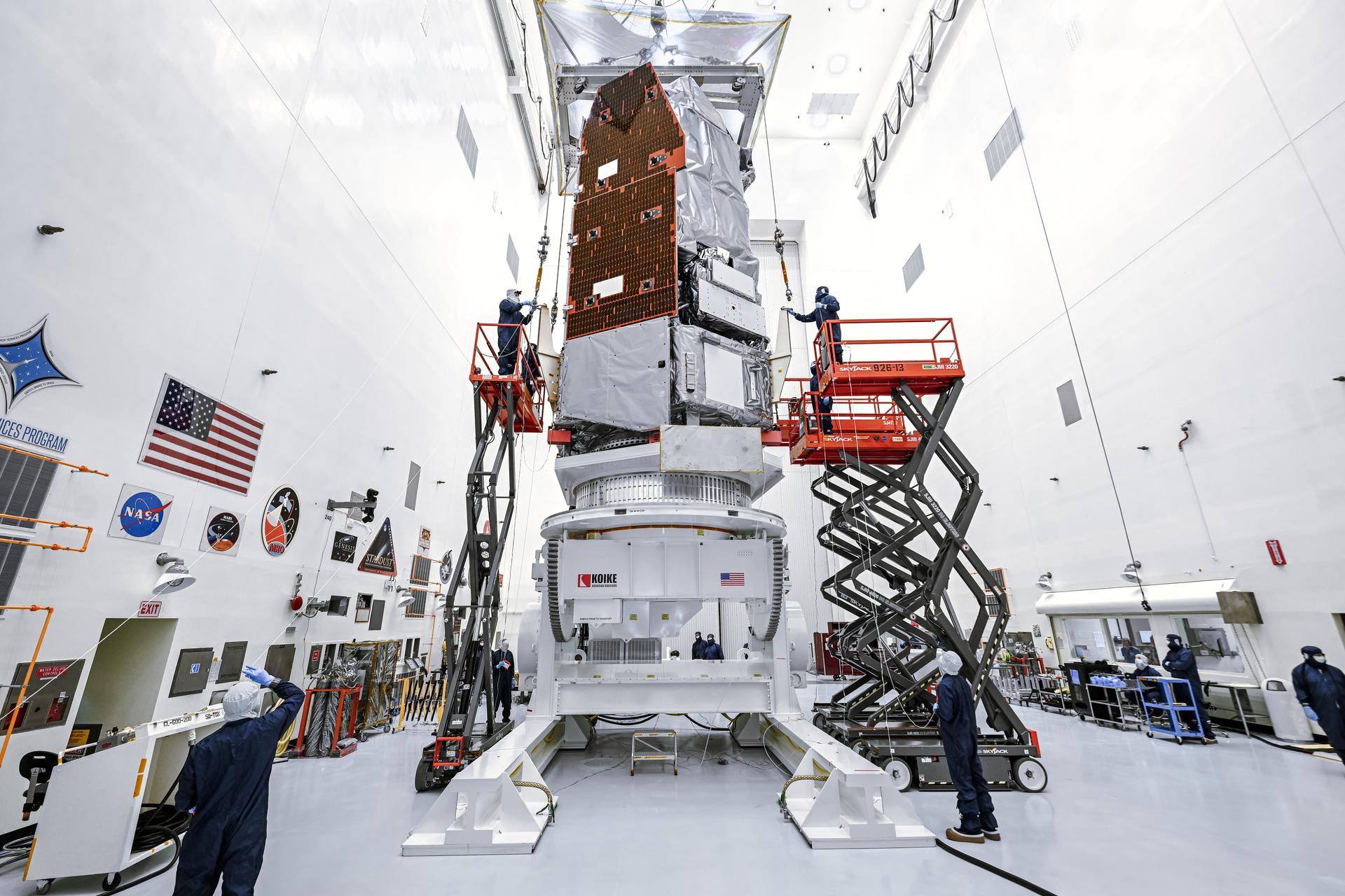 NASA's Roman Space Telescope arriving at Kennedy Space Center for final prelaunch preparation