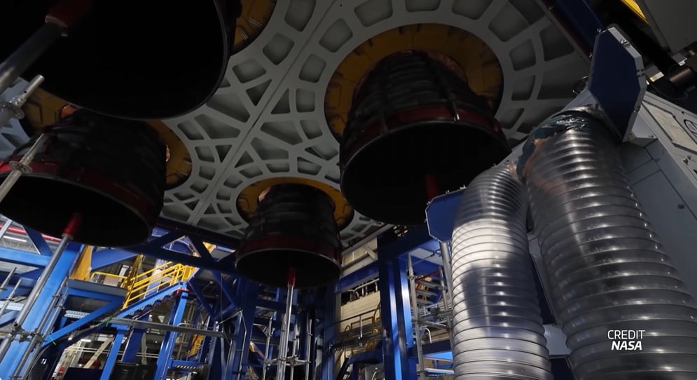 SLS Rocket Assembly