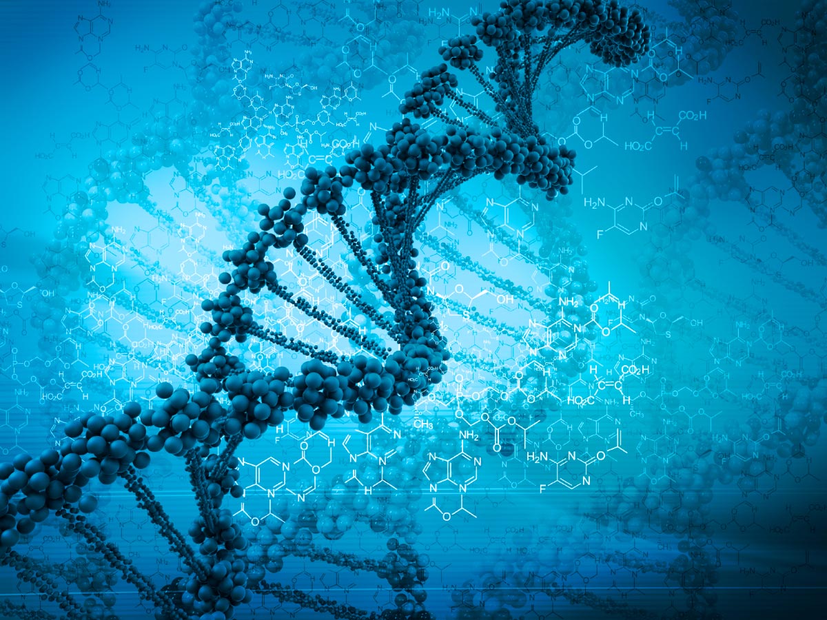 DNA testing vials and samples on laboratory surface