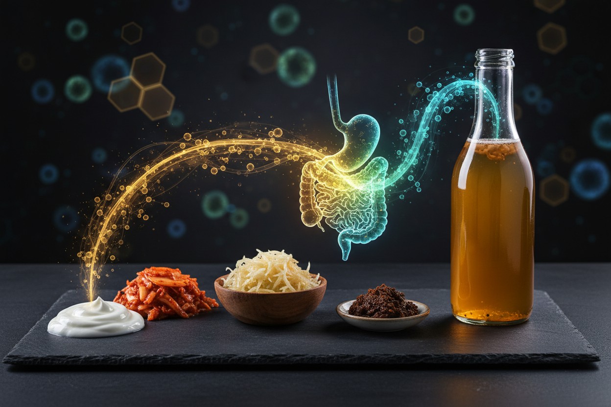 Postbiotics in fermented foods