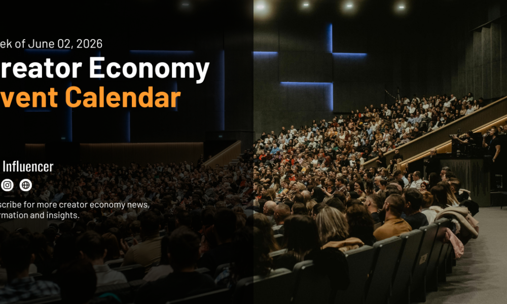 Creator economy hiring dashboard showing Meta, TikTok, and brand job postings for June 2026
