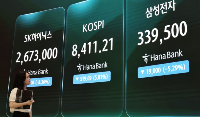 코스피 급락장면
