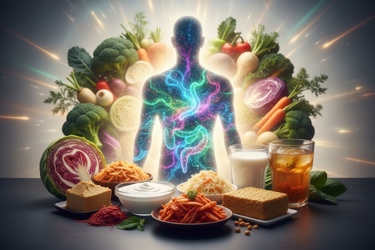 Fermented foods gut microbiome immune function
