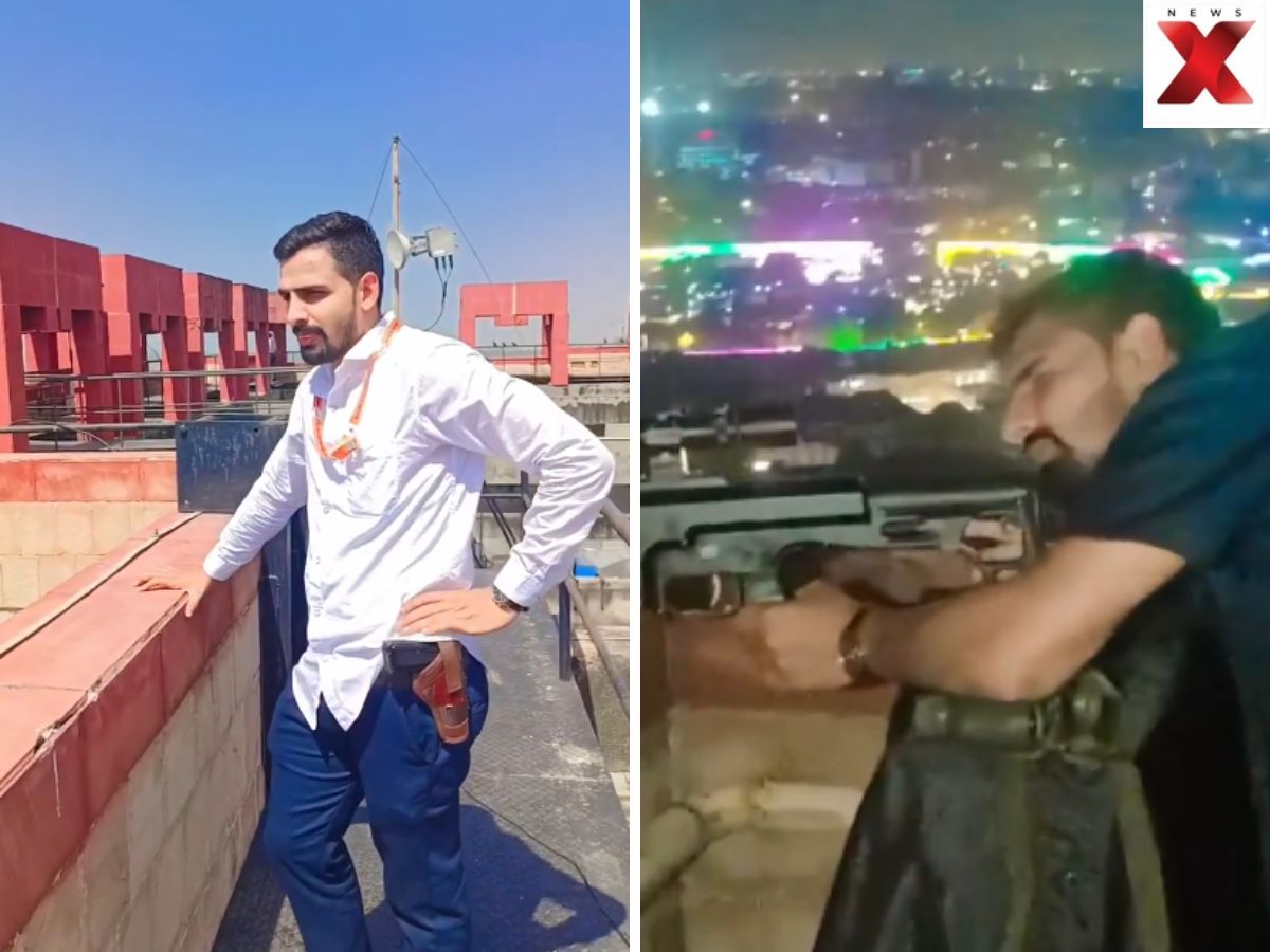 Delhi Police constable involved in the viral social media incident during BRICS Summit security.