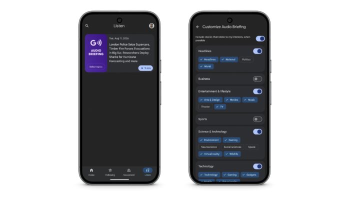 Google News AI Pilot Expansion