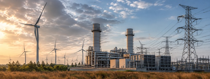 Siemens Energy turbine facility illustrating the high demand for gas turbines
