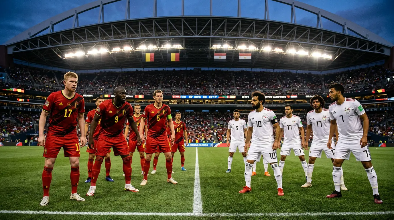 Belgium vs Egypt World Cup 2026 AI predictions