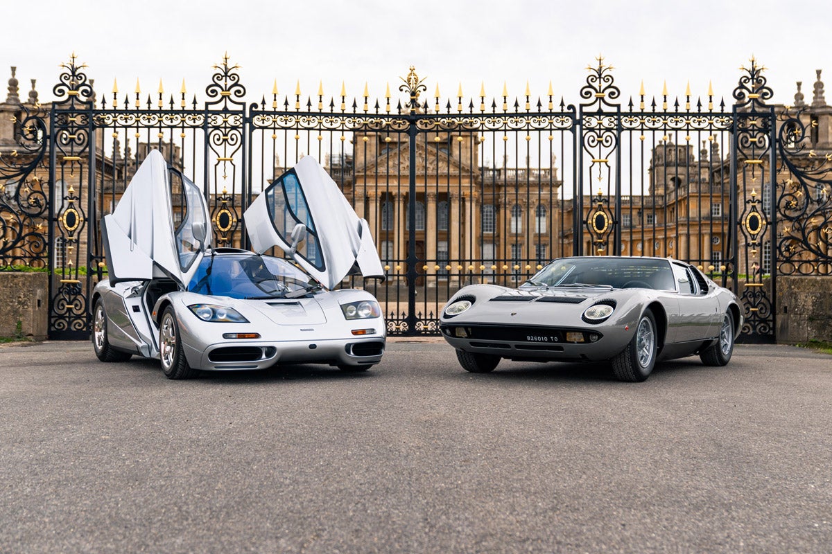 Lamborghini Miura P400 S and McLaren F1 share Salon Privé 2026 Best of Show