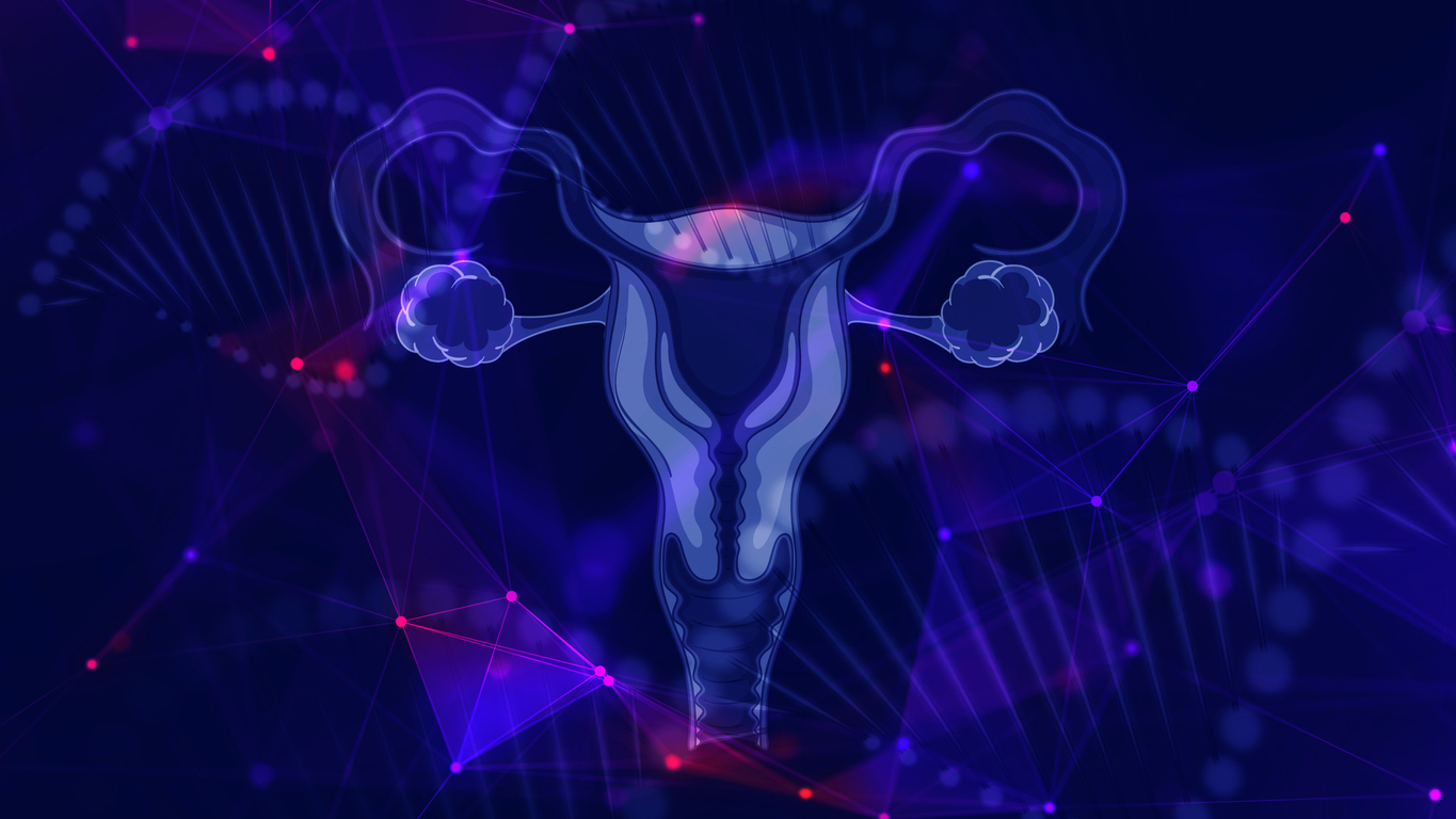 Infertility research illustration