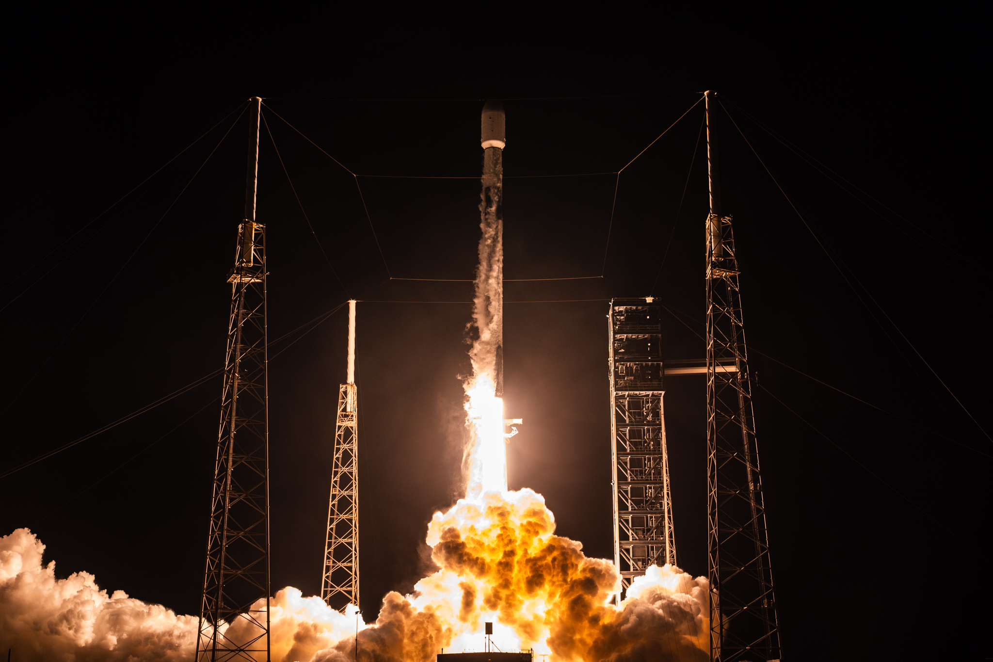Space Coast launch schedule poster