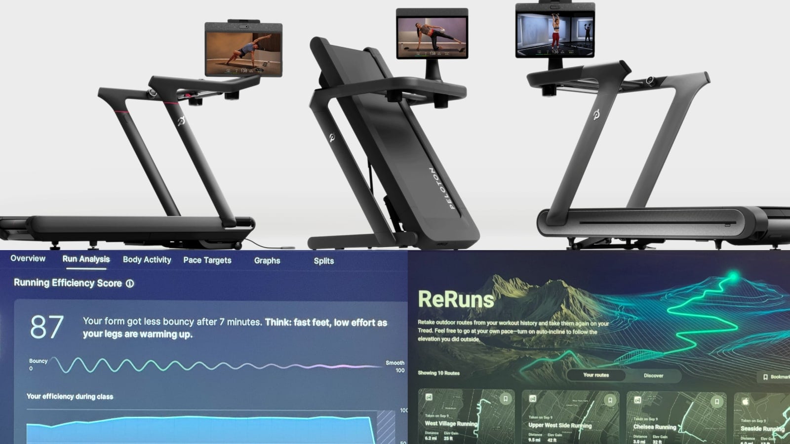 Overview image from Peloton's 2026 Tread announcement