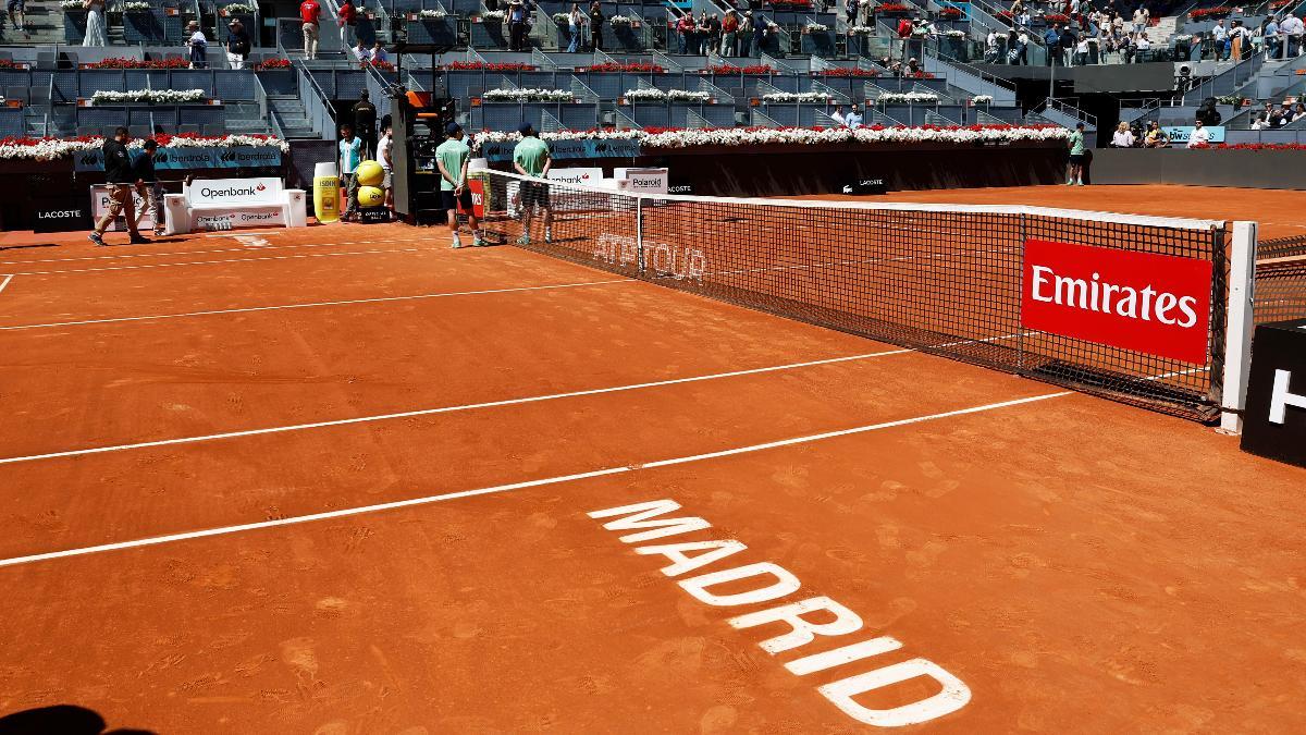 Madrid Open Day One action