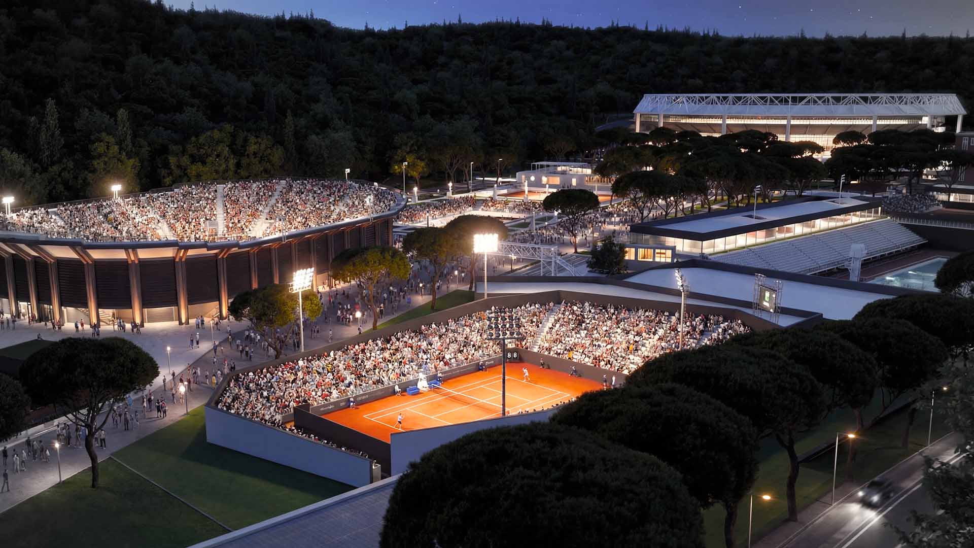 Early action at the 2026 Italian Open in Rome