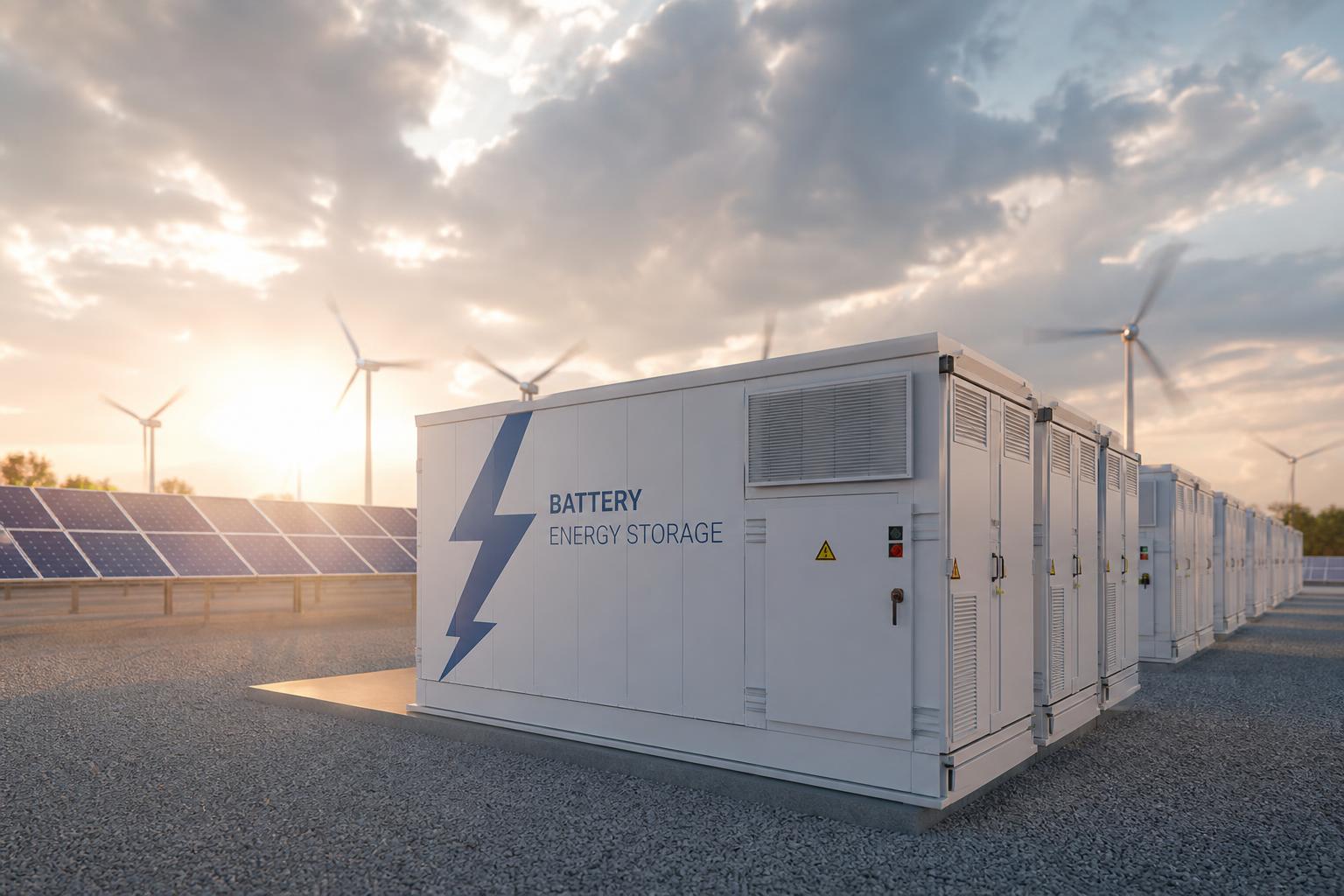 Fraunhofer battery storage simulation dashboard