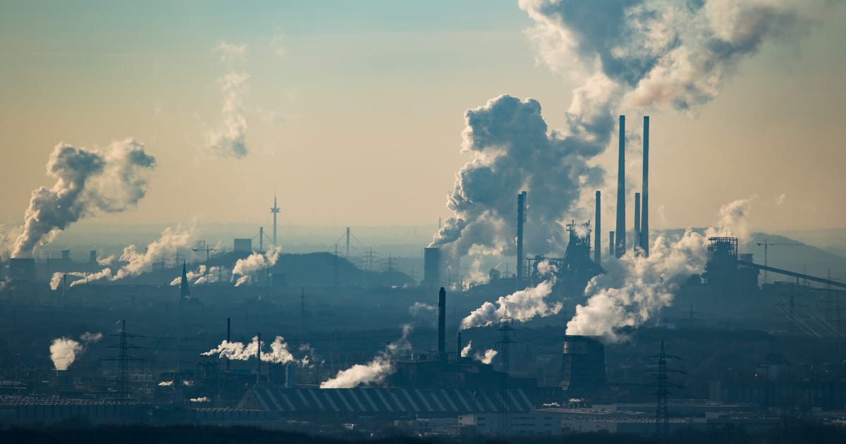 EU ETS Trading Floor Representing Carbon Market Volatility