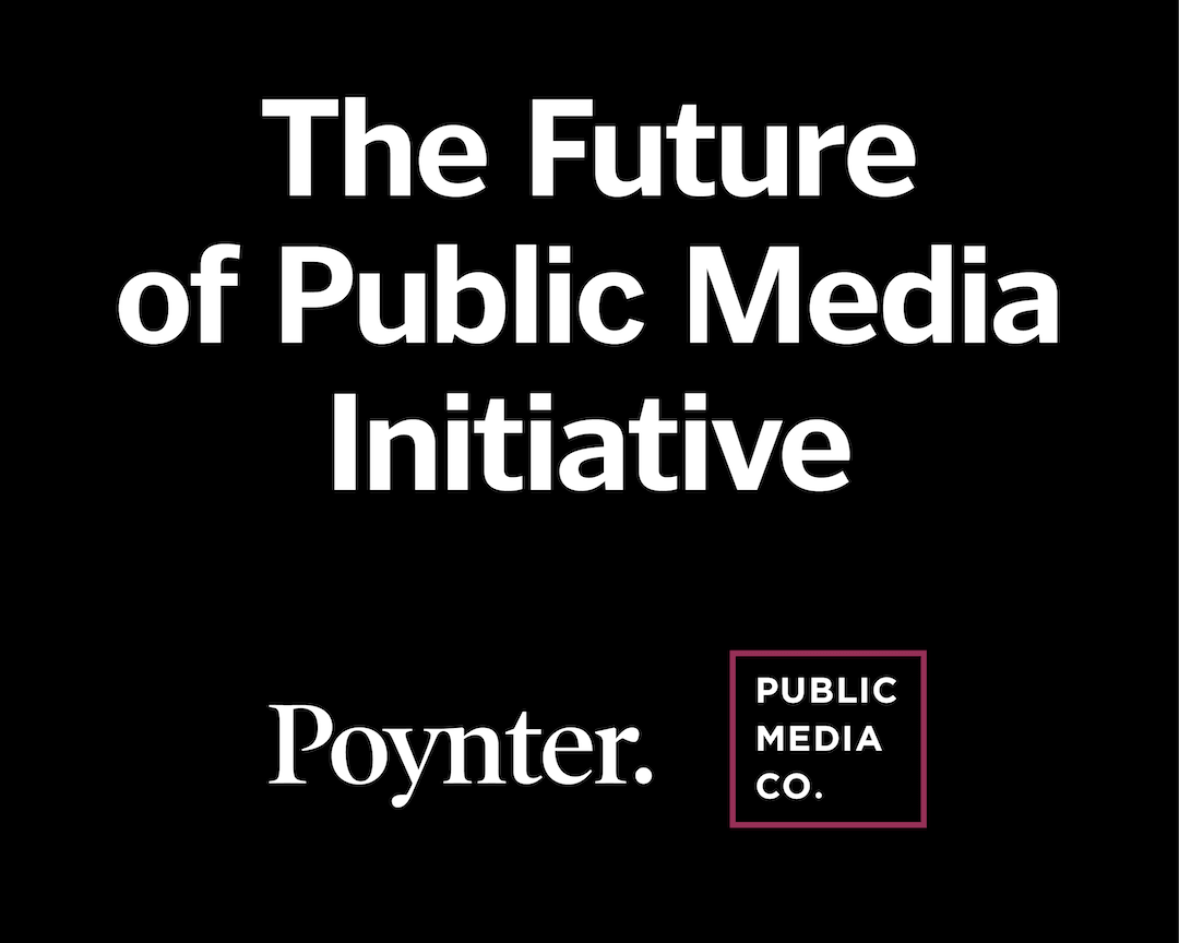Poynter Future of Public Media Initiative logo
