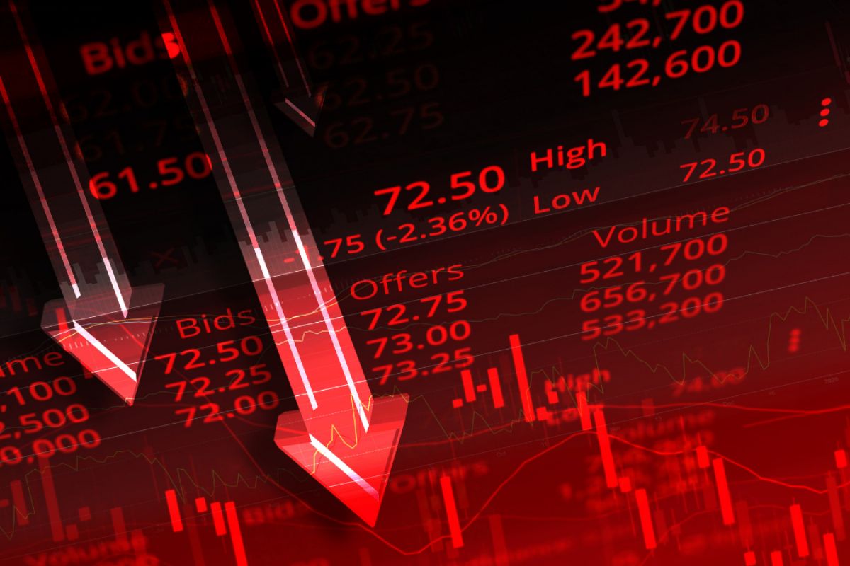 Thai stock market index chart showing recent volatility and rebound