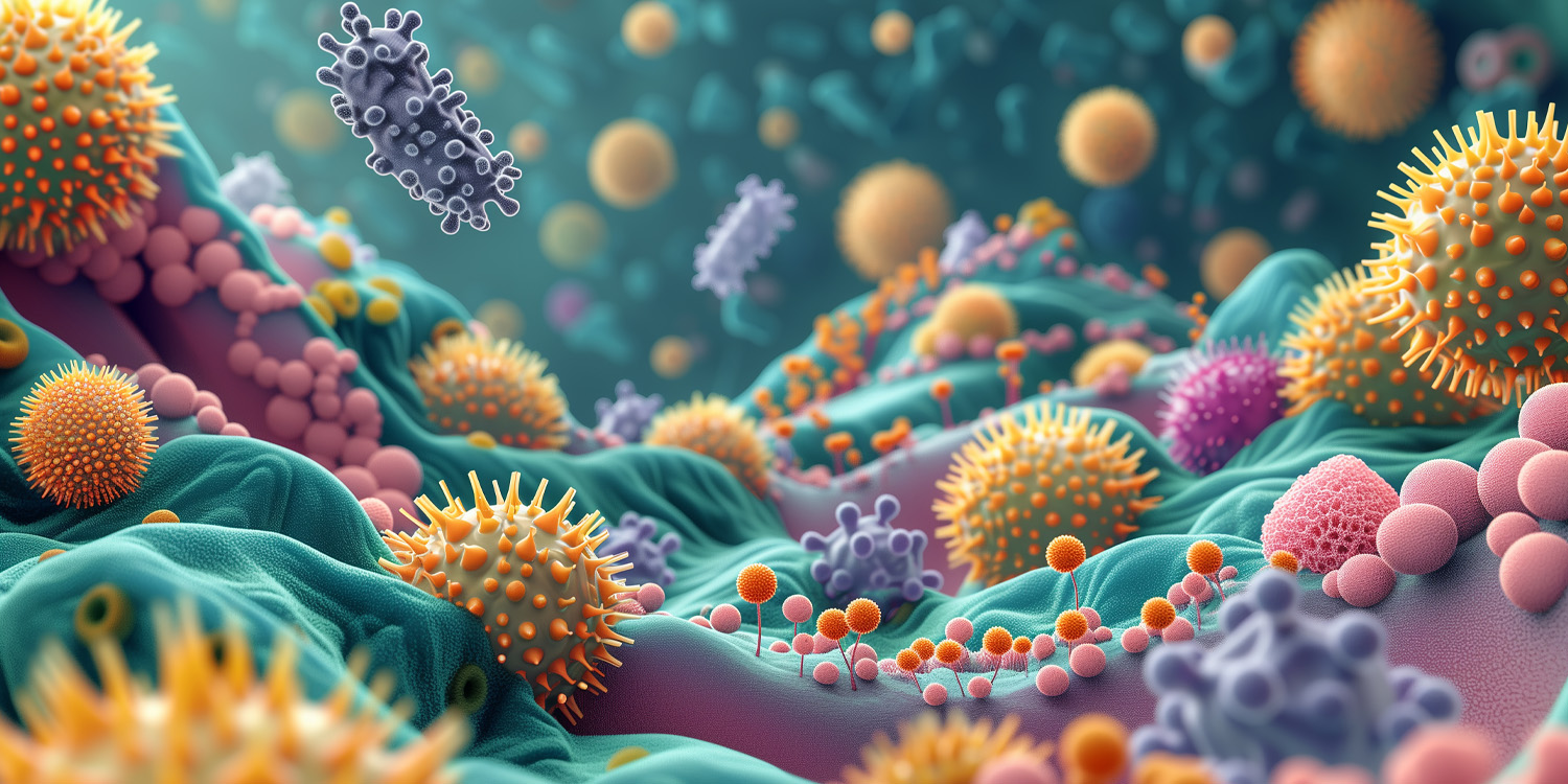 Image of postpartum depression and gut bacteria research