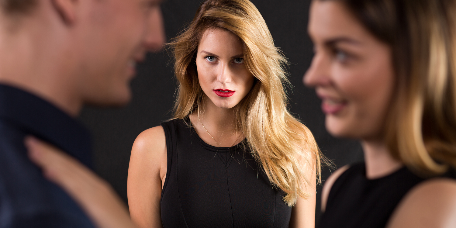 Study visualization showing jealousy and mate value perception