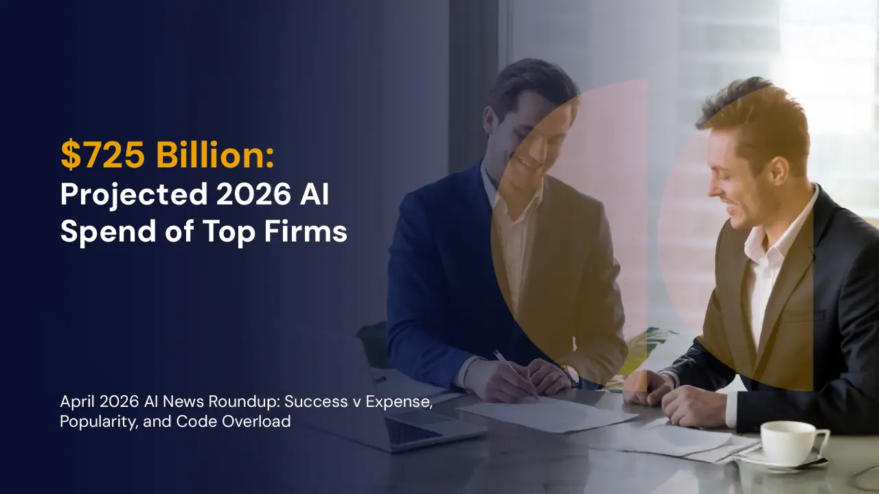 April 2026 AI news roundup covering new model releases, coding overload, and AI reliability concerns