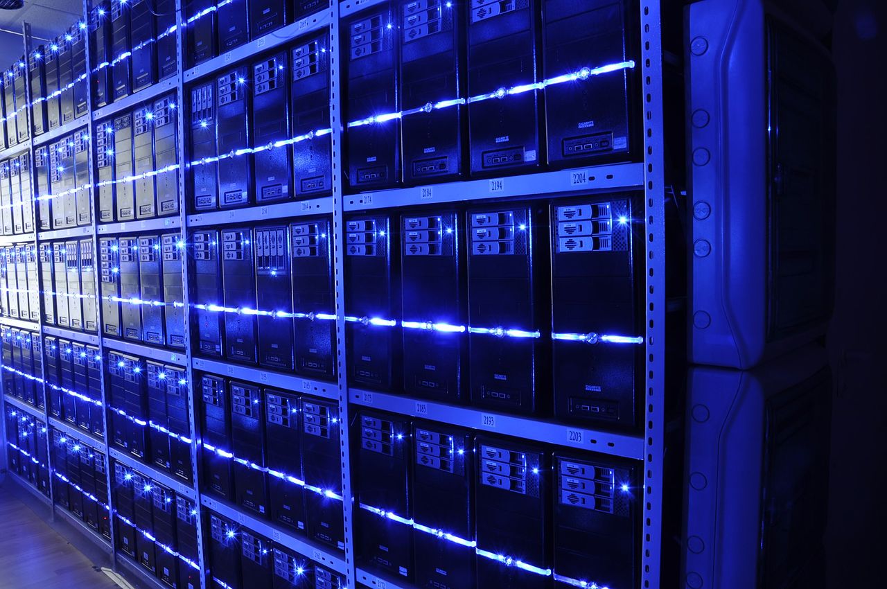 Data center facility with renewable energy infrastructure