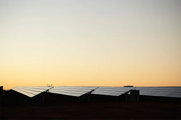 Australia's Broken Hill solar facility — one of many projects affected by federal funding pullbacks