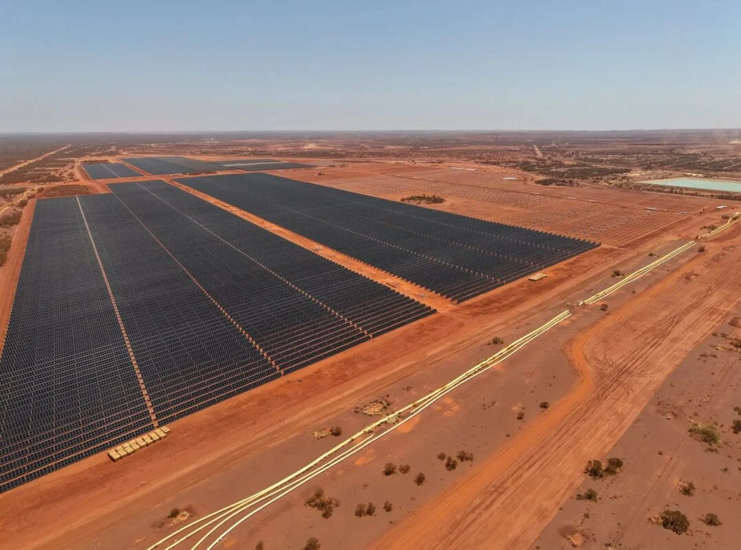 Fortescue's Cloudbreak solar plant in Western Australia