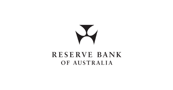 Reserve Bank of Australia logo and cash rate statistics page