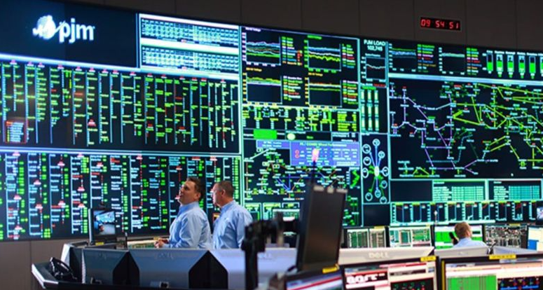 Illustration accompanying coverage of PJM’s generation interconnection queue