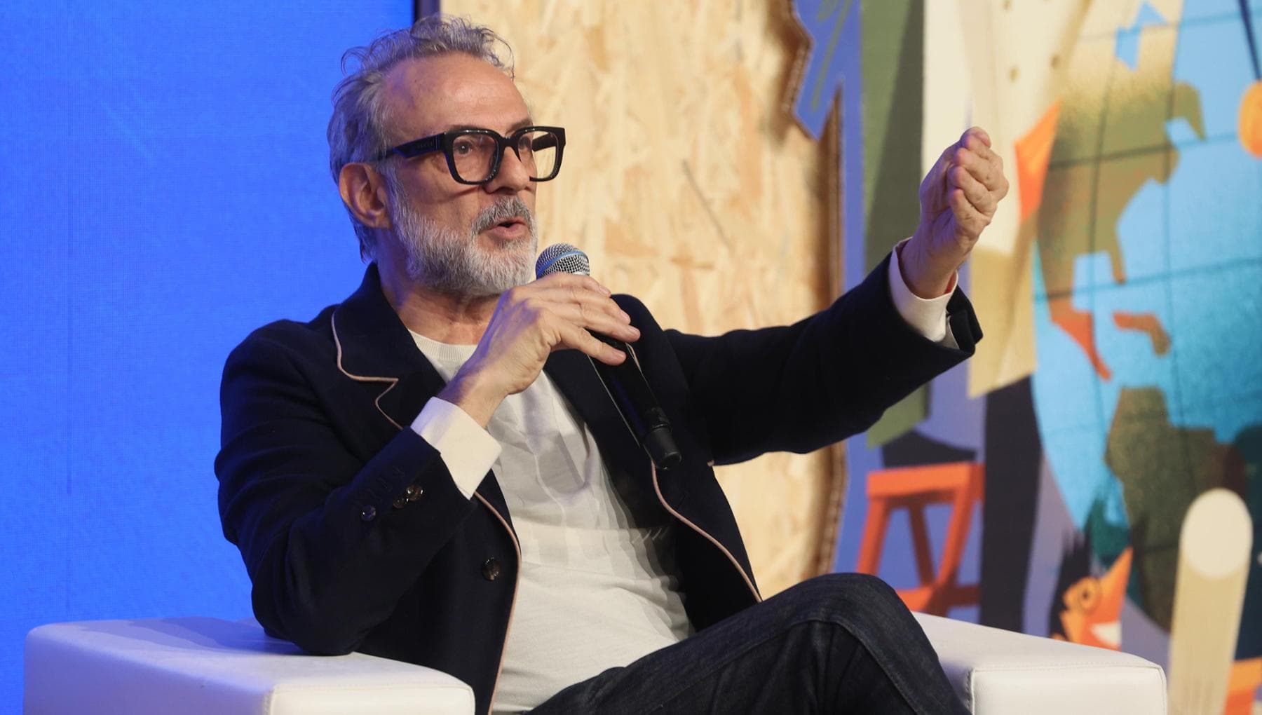 Massimo Bottura at Osteria Francescana, top-rated in Gambero Rosso 2026