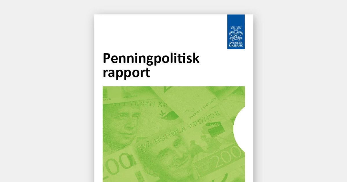 Riksbank monetary policy decision