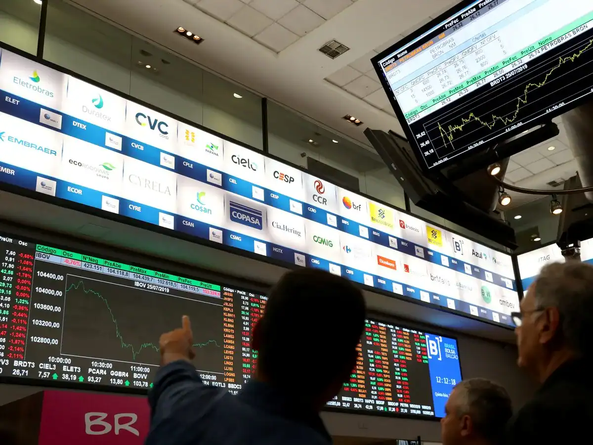 Ibovespa chart showing recent volatility