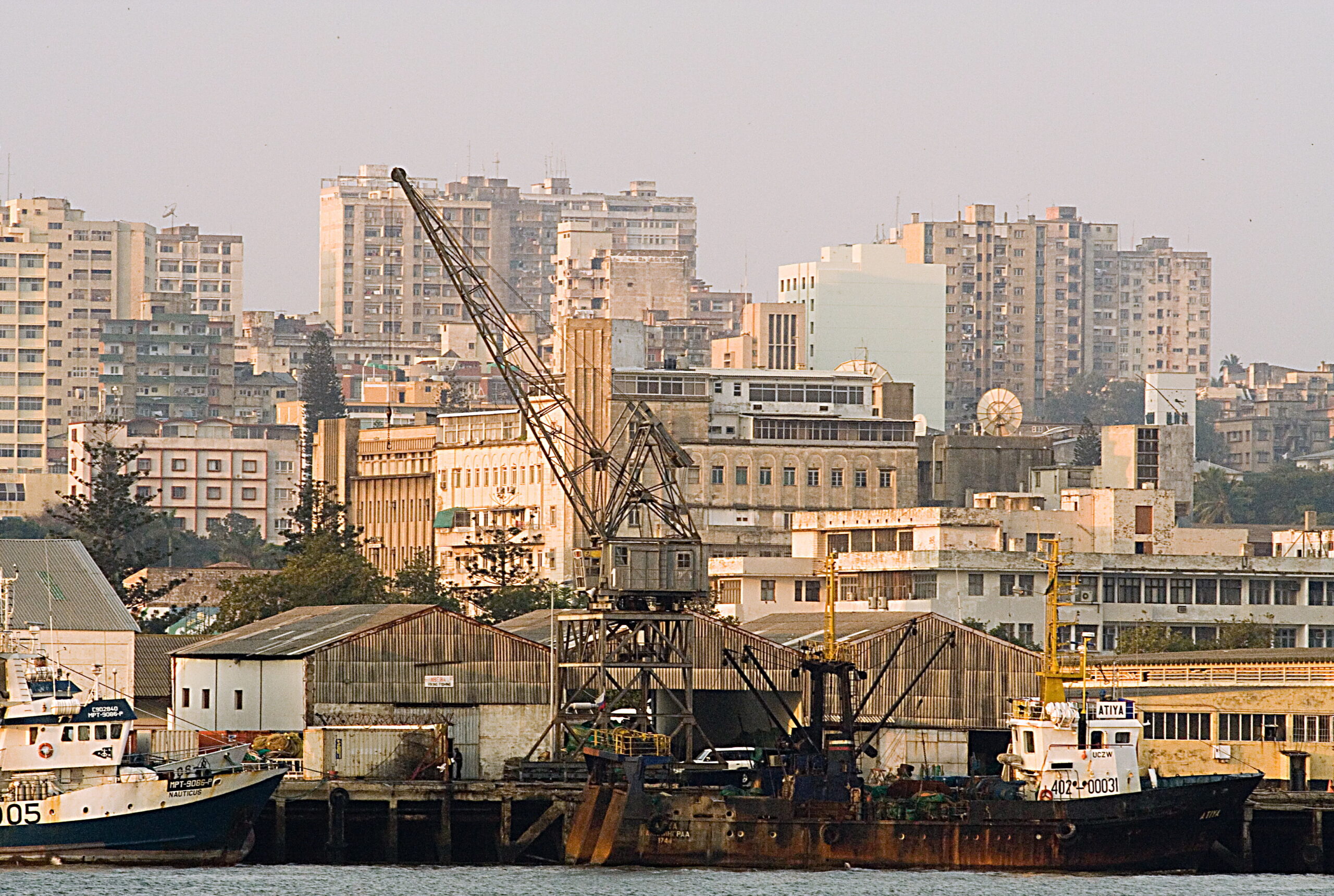 Maputo skyline representing Mozambique's economic recovery