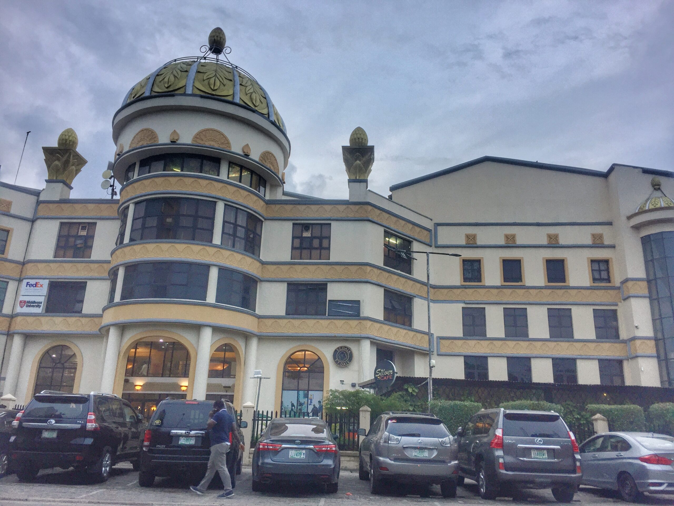 Silverbird Cinema building in Lagos where the film was scheduled to open