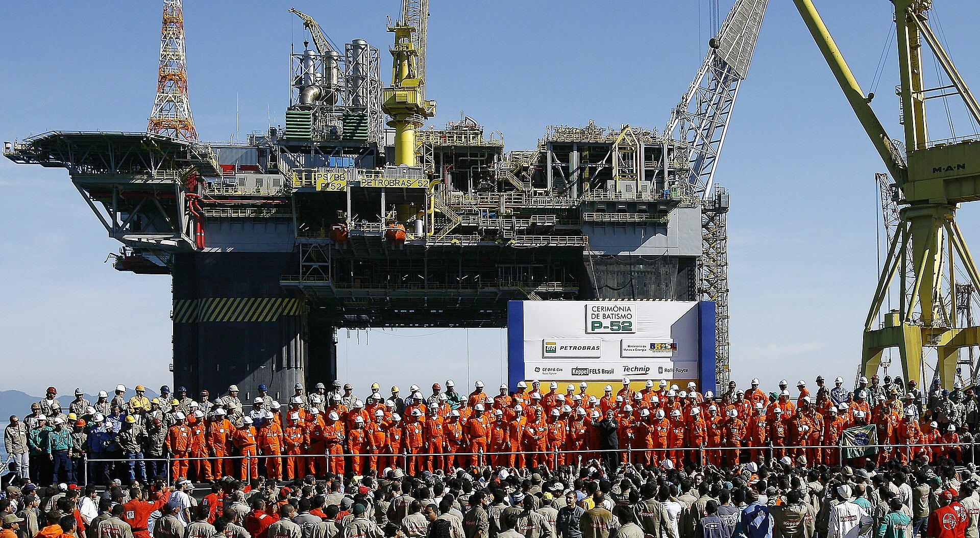 Petrobras P52 platform