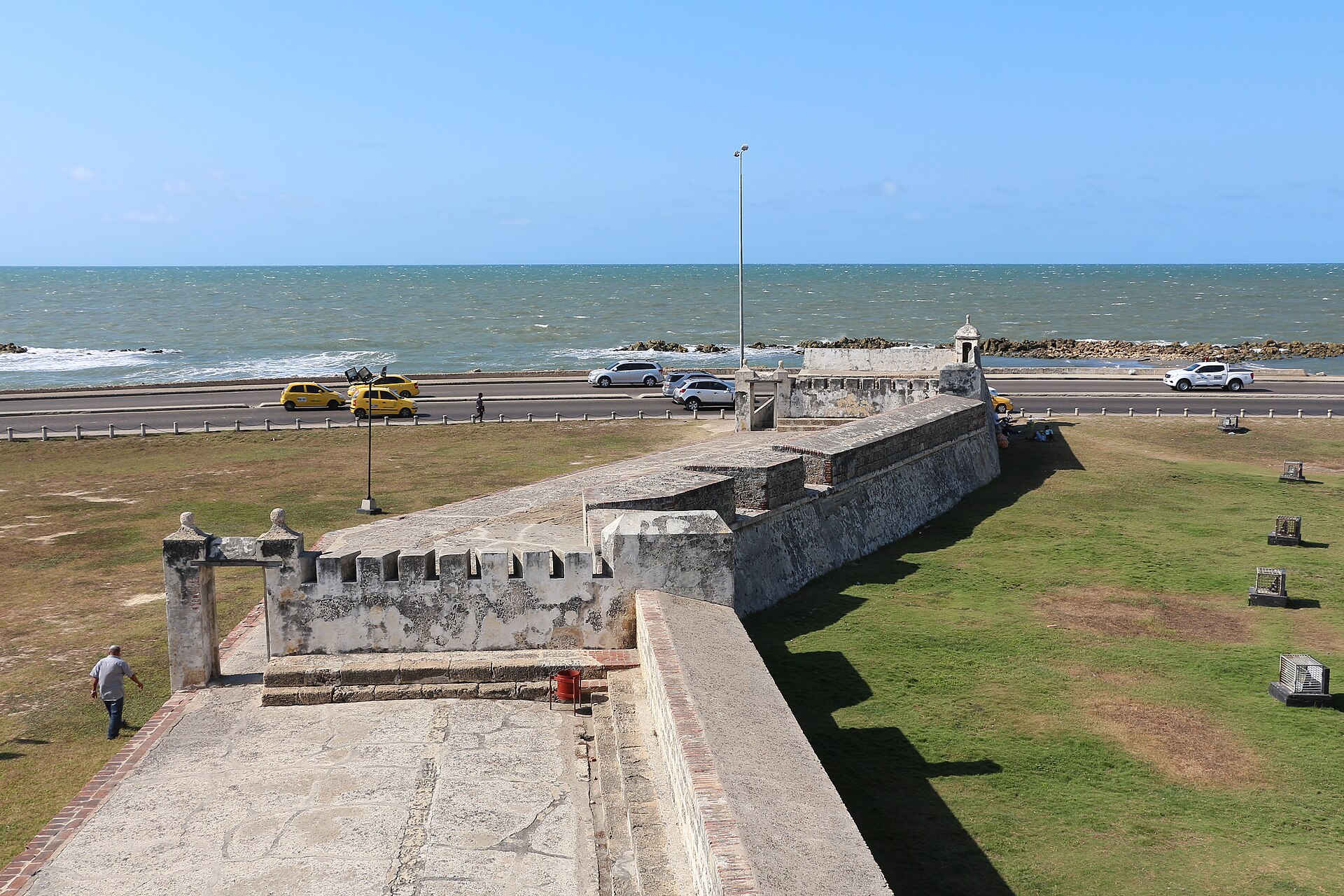 Cartagena walls in Colombia representing the local market context
