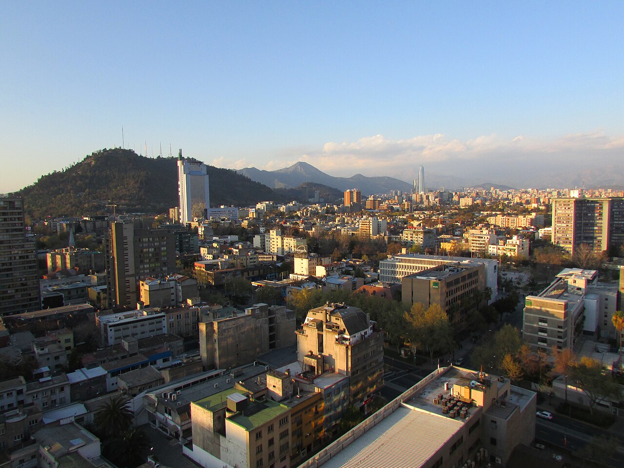 Santiago skyline
