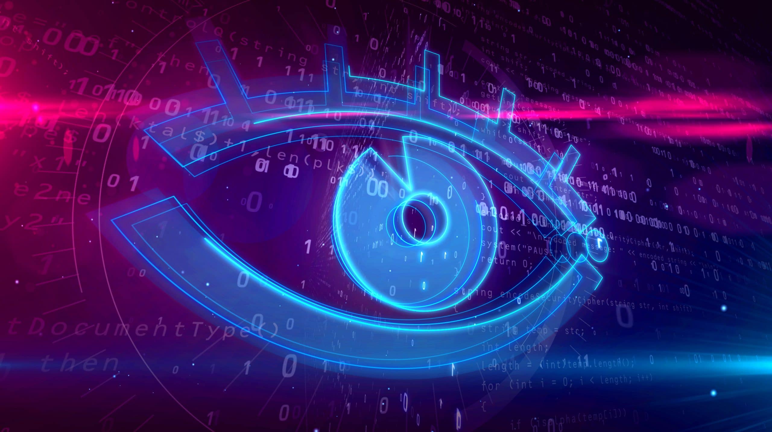 Illustration of widespread camera-based surveillance