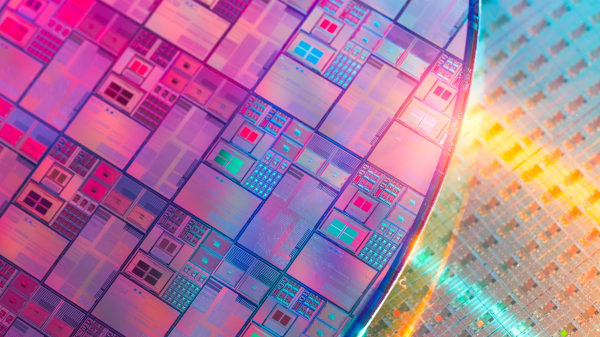 Samsung Foundry chip wafers representing 4nm yield milestone