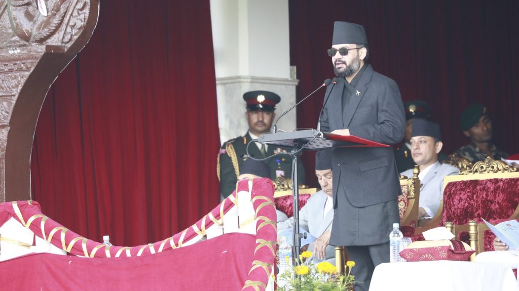 Prime Minister Balendra Shah delivers his Constitution Day address